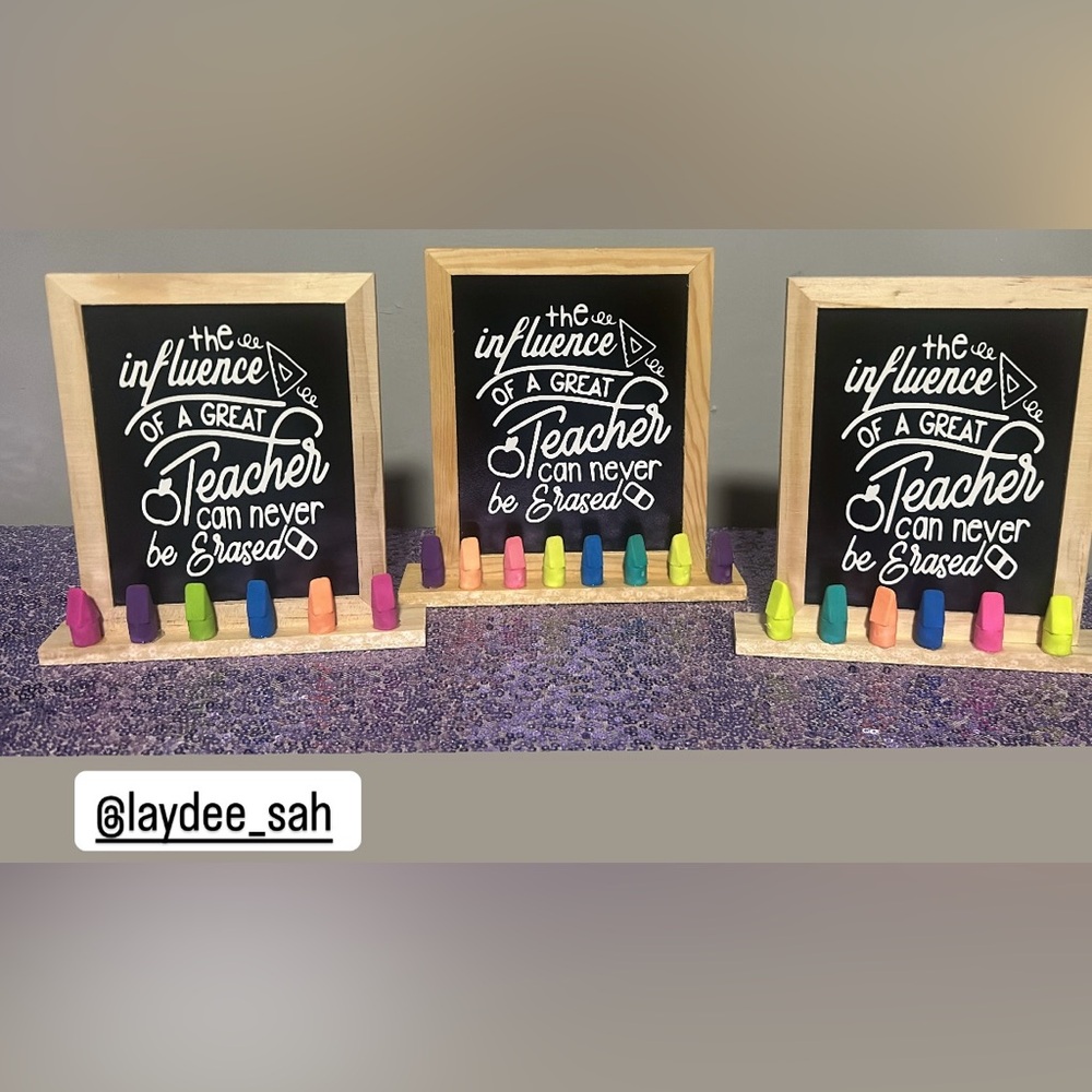 Handmade teacher appreciation gift